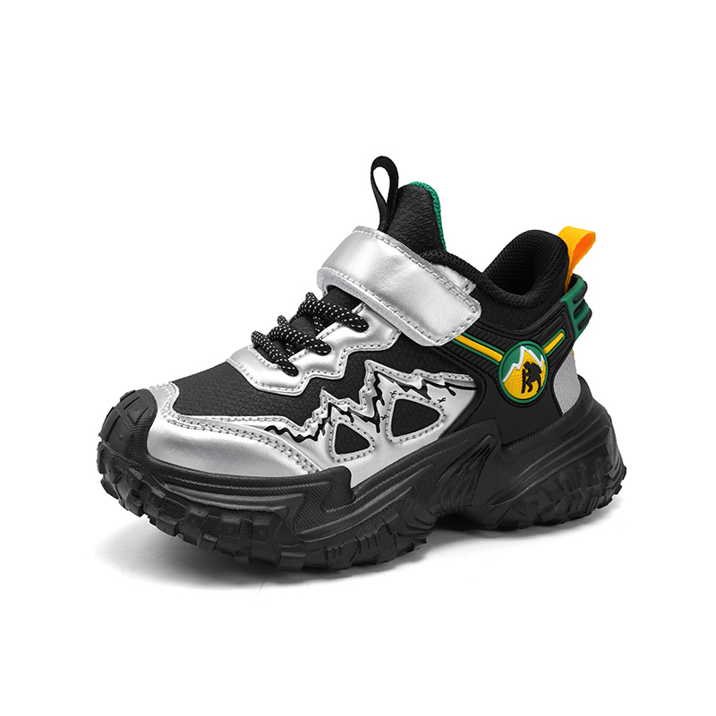 Детская повседневная обувь унисекс SUPEREDGE, черный/серебряный
Детская повседневная обувь унисекс SUPEREDGE, черный/серебряный