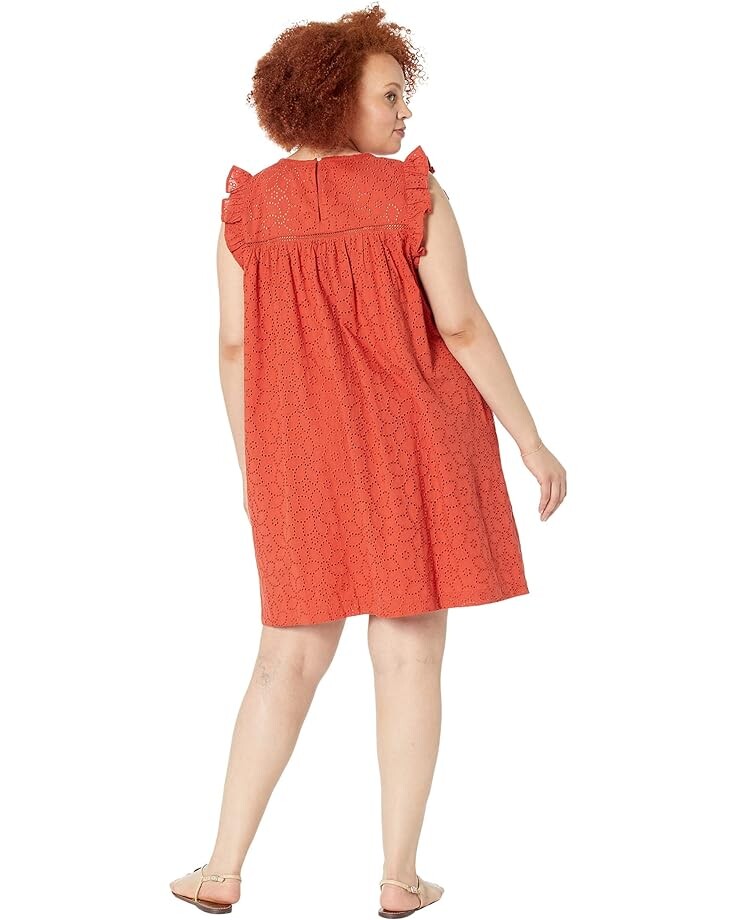 Платье Madewell Plus Eyelet Ruffle-Sleeve Mini Dress, цвет Fresh Chili
Платье Madewell Plus Eyelet Ruffle-Sleeve Mini Dress, цвет Fresh Chili