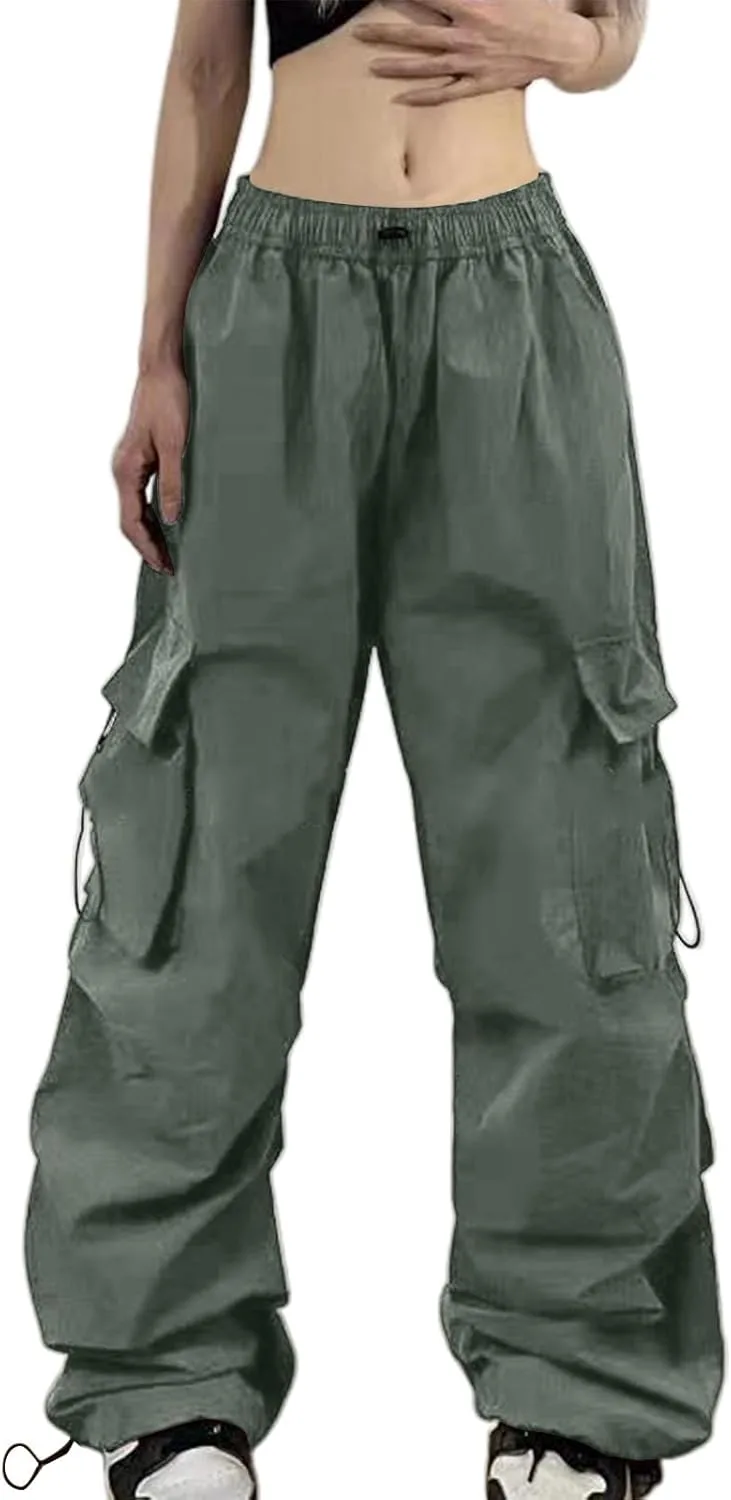 Женские походные штаны casual baggy high waisted parachute cargo
Женские походные штаны casual baggy high waisted parachute cargo