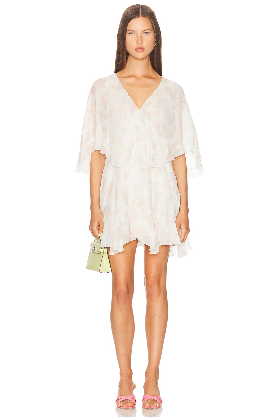 Платье Avaline Loveshackfancy, White Peach
Платье Avaline Loveshackfancy, White Peach