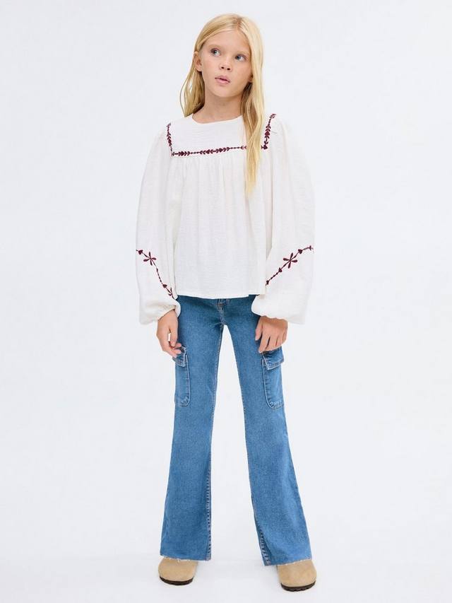 Детские карго джинсы Mango, Open Blue
Детские карго джинсы Mango, Open Blue