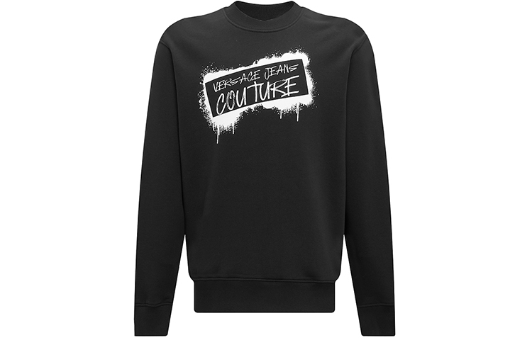 Свитшот с принтом логотипа VERSACE JEANS COUTURE, черный
Свитшот с принтом логотипа VERSACE JEANS COUTURE, черный