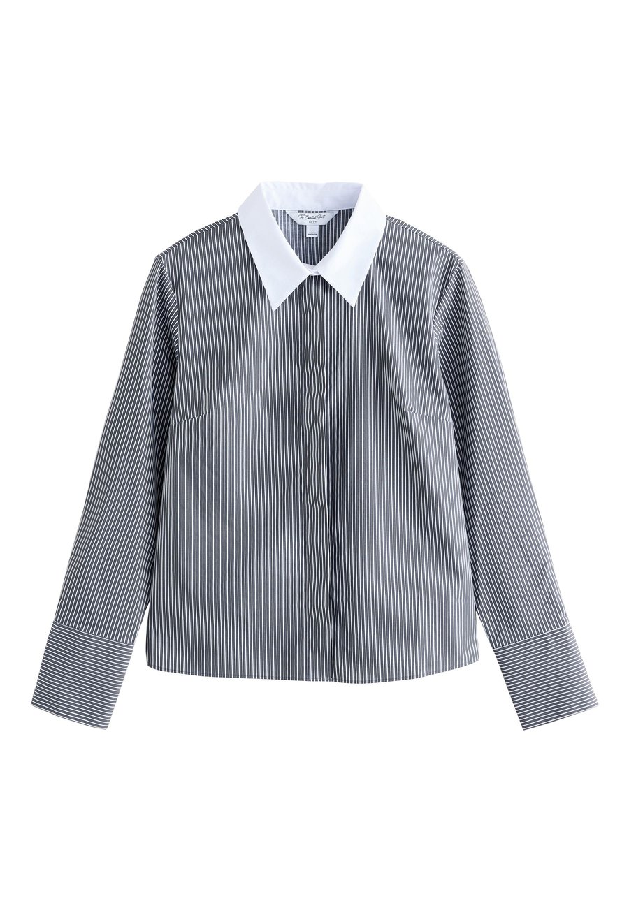 Блуза Next REGULAR FIT-ESSENTIAL LONG SLEEVE , Black White Stripe Contrast Collar/Black
Блуза Next REGULAR FIT-ESSENTIAL LONG SLEEVE , Black White Stripe Contrast Collar/Black