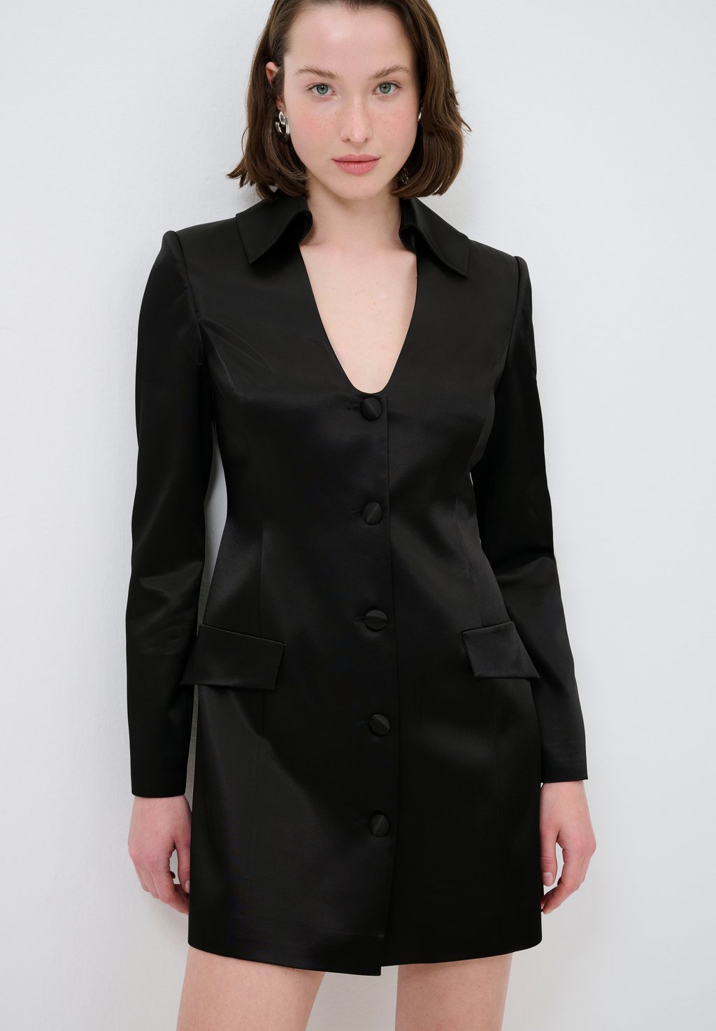 Платье-рубашка adL, черный
Платье-рубашка adL, черный