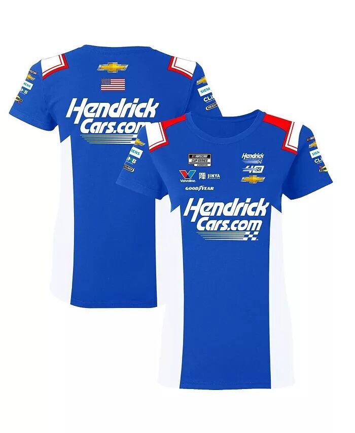 Женская синяя футболка Kyle Larson HendrickCars.com Uniform Hendrick Motorsports Team Collection
Женская синяя футболка Kyle Larson HendrickCars.com Uniform Hendrick Motorsports Team Collection