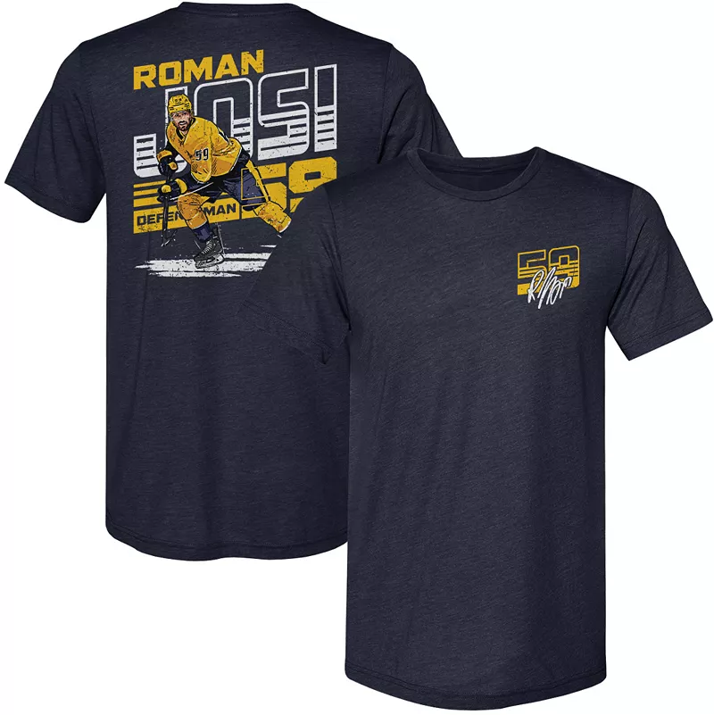 Темно-синяя футболка Nashville Predators 500 уровня для взрослых Roman Josi 500 LEVEL
Темно-синяя футболка Nashville Predators 500 уровня для взрослых Roman Josi 500 LEVEL