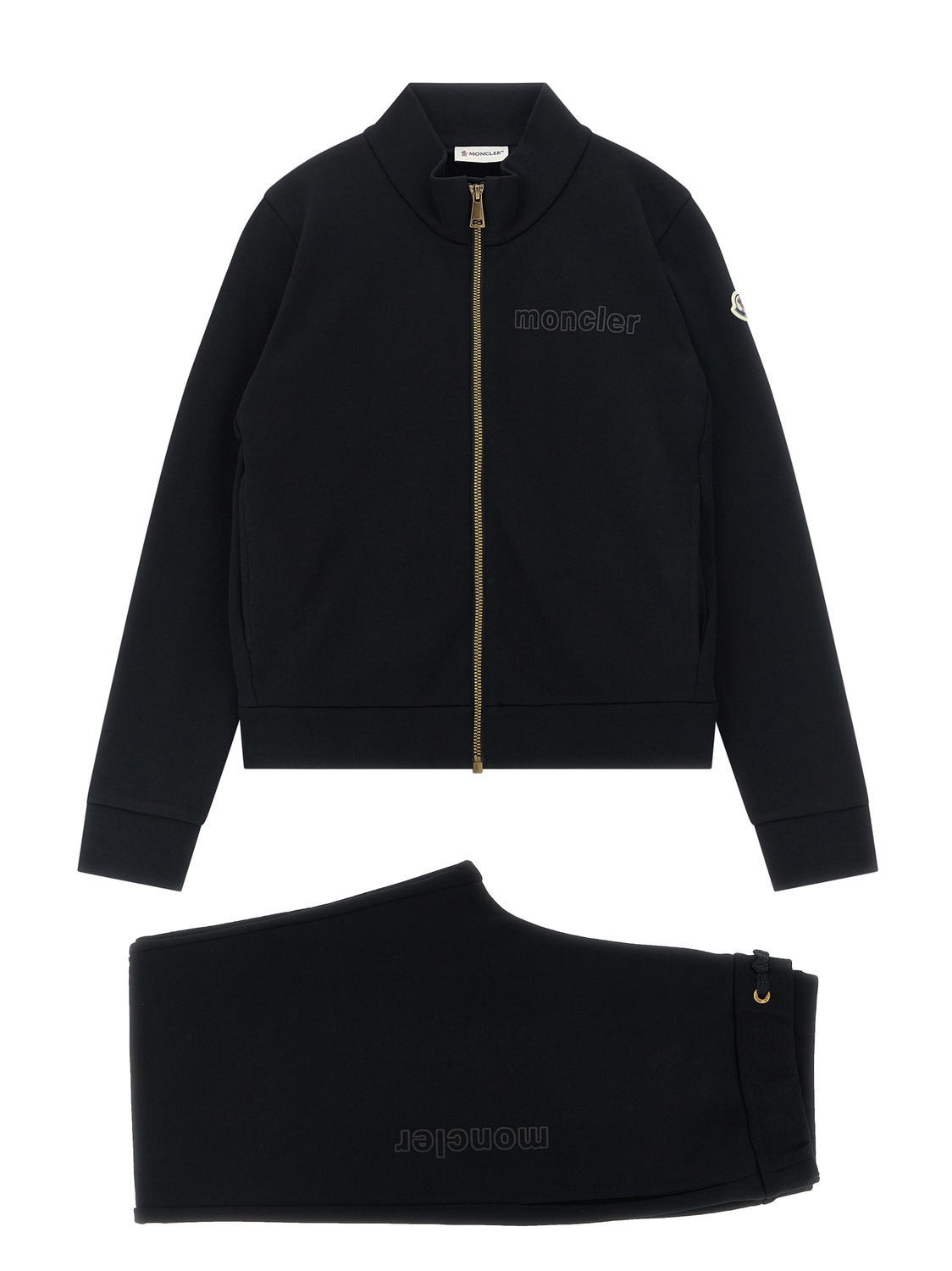 Комплект: свитшот и джоггеры с логотипом Moncler Enfant, черный
Комплект: свитшот и джоггеры с логотипом Moncler Enfant, черный