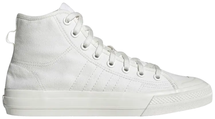 Кроссовки adidas Nizza High RF 'Triple White', белый 
Кроссовки adidas Nizza High RF 'Triple White', белый