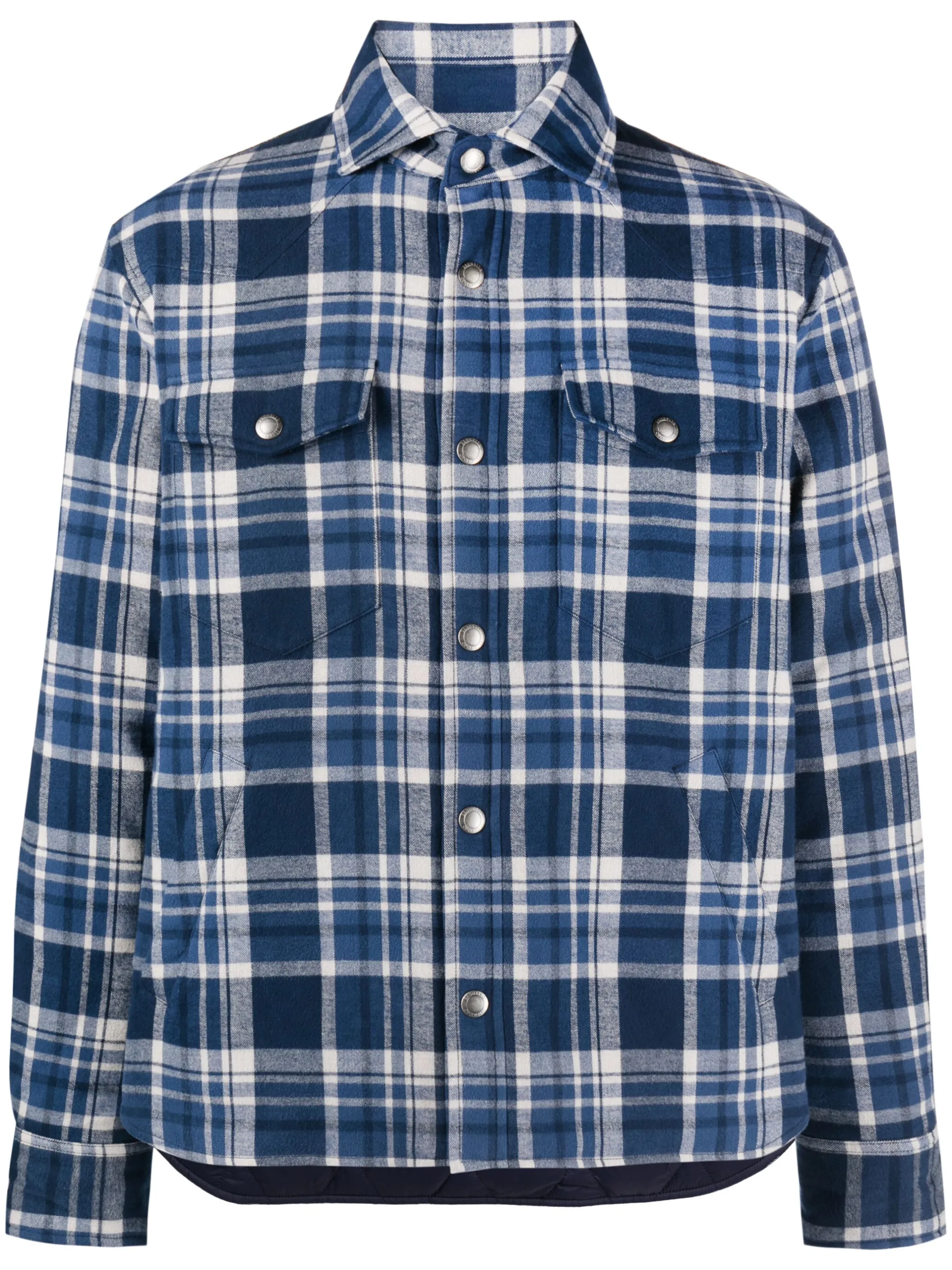 Куртка в клетку Brunello Cucinelli, синий
Куртка в клетку Brunello Cucinelli, синий