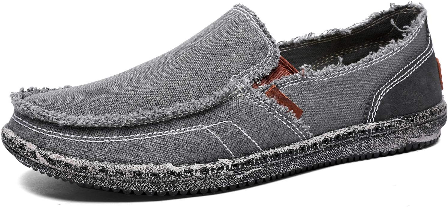 Мужские повседневные тканевые туфли CASMAG, слипоны из холста, удобные винтажные лоферы на плоской подошве, серый
Мужские повседневные тканевые туфли CASMAG, слипоны из холста, удобные винтажные лоферы на плоской подошве, серый