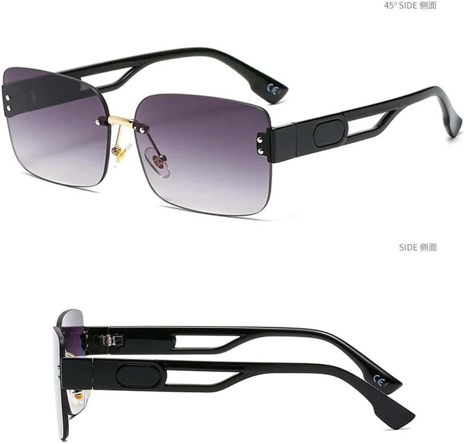 Женские солнцезащитные очки без оправы, мужские солнцезащитные очки квадратной формы с градиентными линзами, прямоугольные солнцезащитные очки без оправы AHSGDVC, C7
Женские солнцезащитные очки без оправы, мужские солнцезащитные очки квадратной формы с градиентными линзами, прямоугольные солнцезащитные очки без оправы AHSGDVC, C7