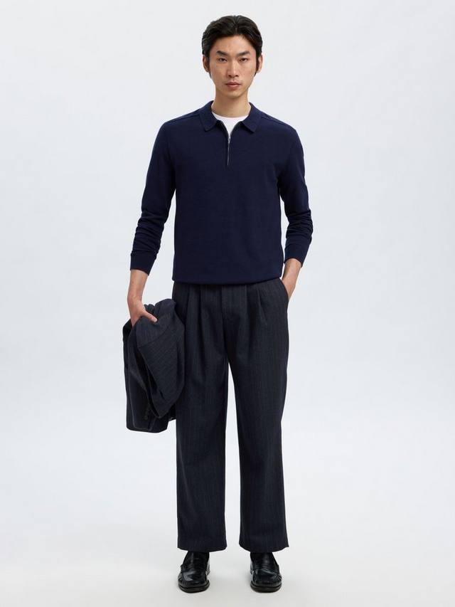 Брюки Anderson Tailored Fit из шерстяной смеси Selected, Dark Navy
Брюки Anderson Tailored Fit из шерстяной смеси Selected, Dark Navy
