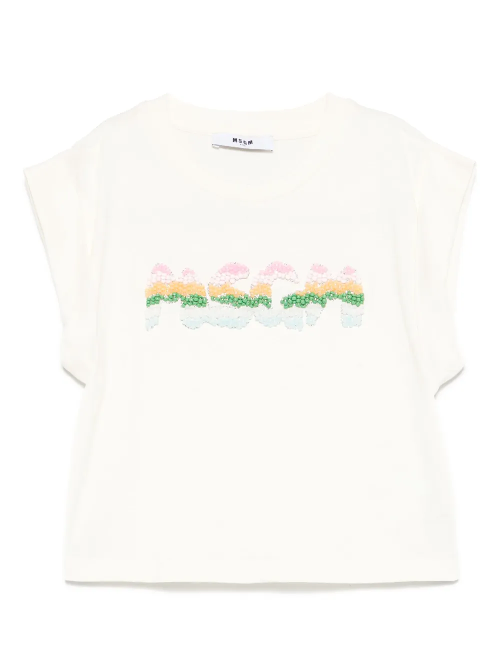 Футболка с логотипом Msgm Kids, светло-бежевый
Футболка с логотипом Msgm Kids, светло-бежевый