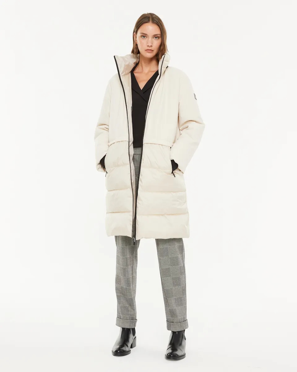 Длинная женская парка с капюшоном Paz Torras, белый
Длинная женская парка с капюшоном Paz Torras, белый