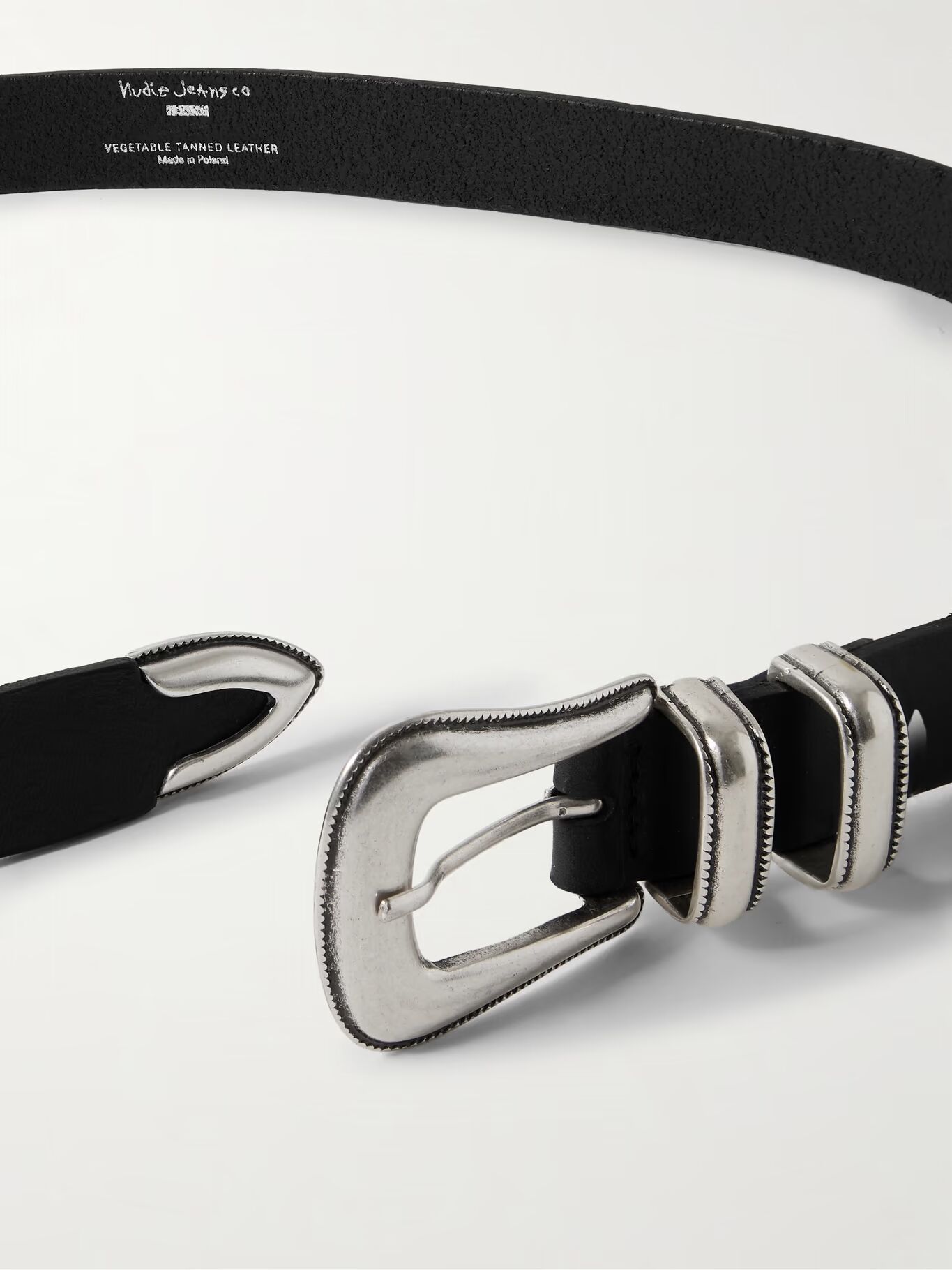 2,5 см кожаный ремень в стиле вестерн NUDIE JEANS, черный
2,5 см кожаный ремень в стиле вестерн NUDIE JEANS, черный