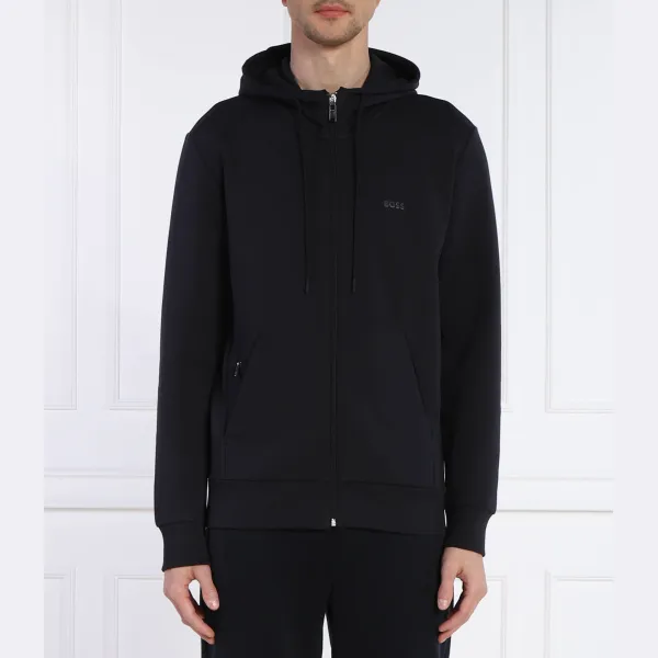 Обвисшая толстовка обычного кроя Boss, синий
Обвисшая толстовка обычного кроя Boss, синий