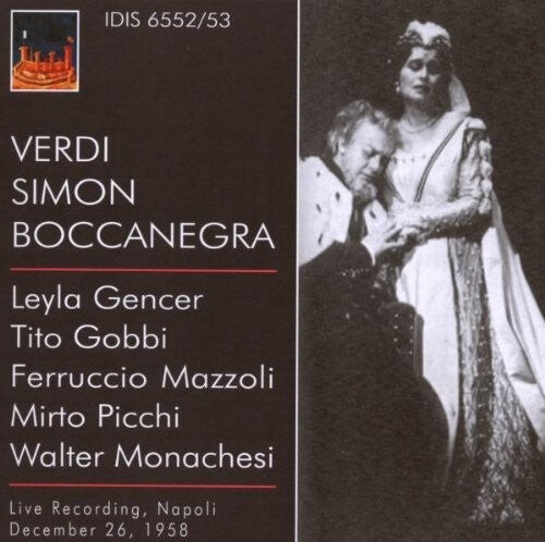CD диск Verdi / Borrelli / Gencer: Simon Boccanegra
CD диск Verdi / Borrelli / Gencer: Simon Boccanegra