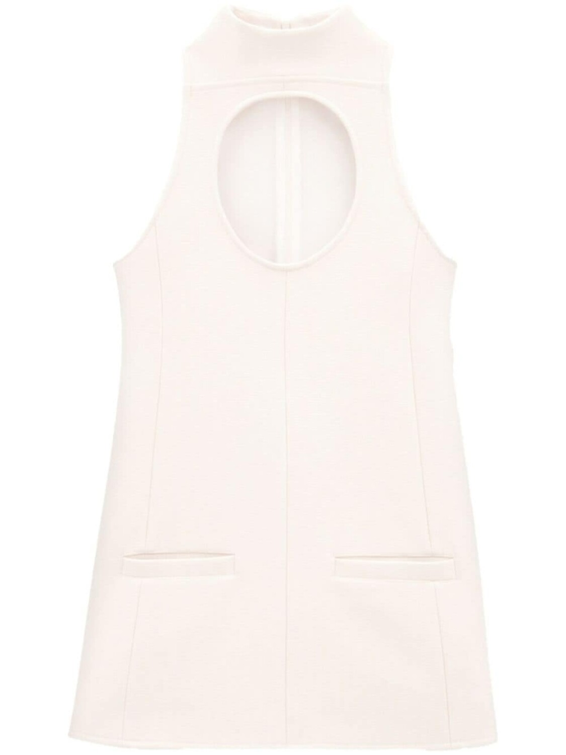 Courrèges платье мини Circle с вырезом, нейтральный цвет
Courrèges платье мини Circle с вырезом, нейтральный цвет