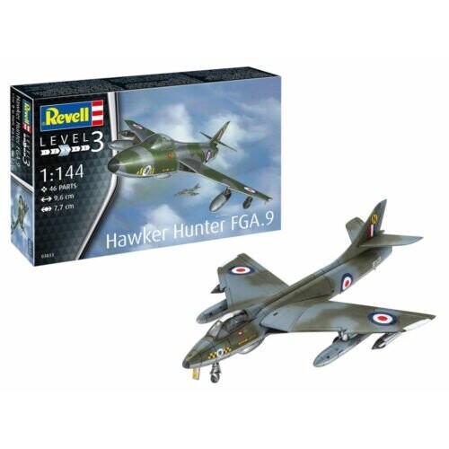 Ред. 63833 Hawker Hunter Fga.9 Revell
Ред. 63833 Hawker Hunter Fga.9 Revell