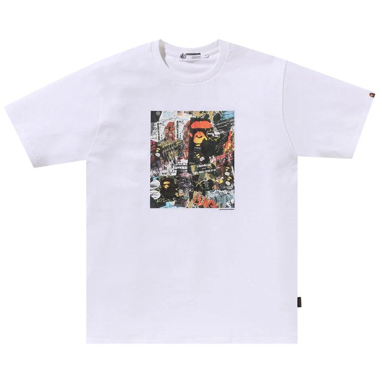 Футболка BAPE Flyer Pattern Print Tee, White
Футболка BAPE Flyer Pattern Print Tee, White