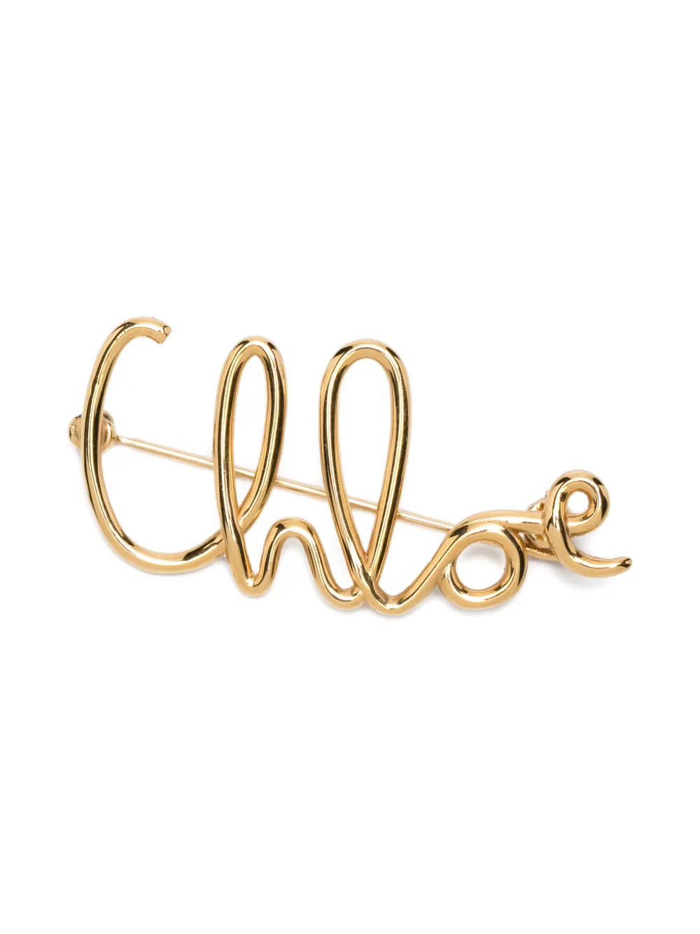 Брошь с логотипом Chloé, золотистый
Брошь с логотипом Chloé, золотистый