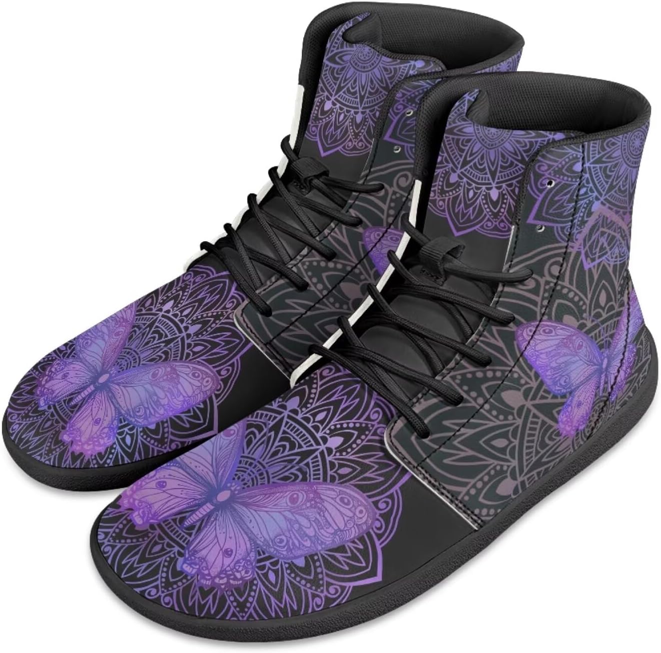 Кроссовки Jeiento для мужчин и женщин с высоким верхом, босоножки в стиле бохо с мандалой, с широкой носочной частью, без подъема, повседневная обувь, кроссовки-тренеры, Mandala Flower Butterfly
Кроссовки Jeiento для мужчин и женщин с высоким верхом, босоножки в стиле бохо с мандалой, с широкой носочной частью, без подъема, повседневная обувь, кроссовки-тренеры, Mandala Flower Butterfly