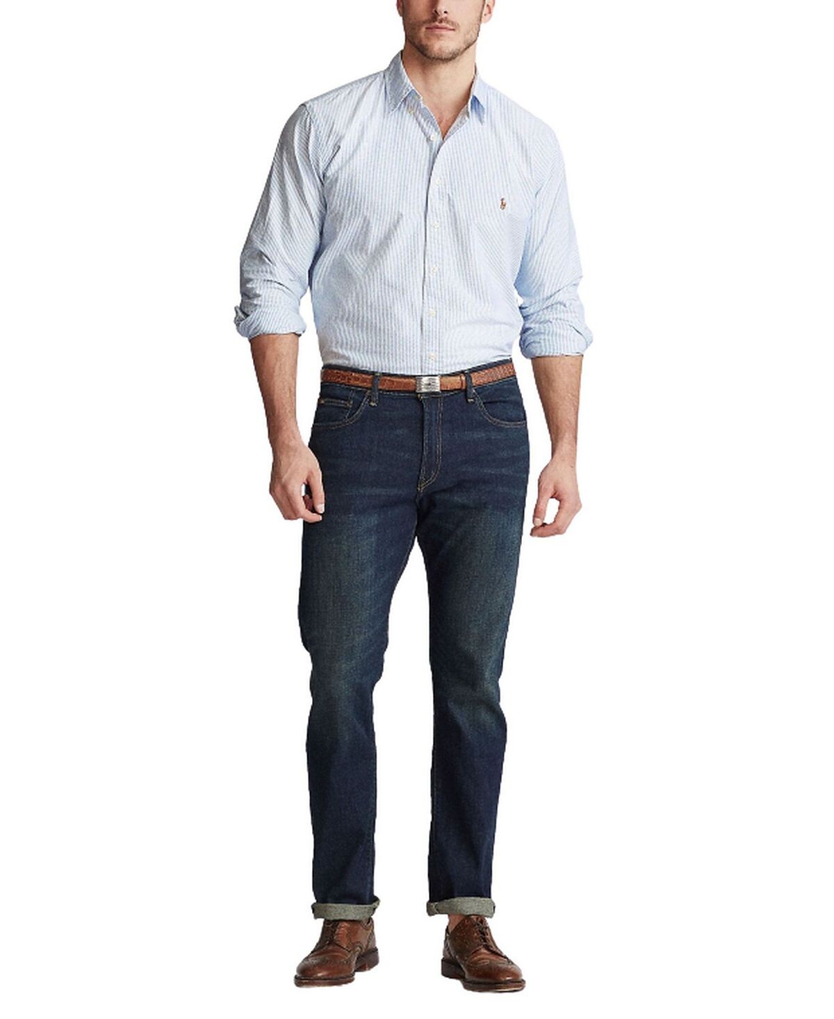 Мужская оксфордская рубашка в клетку классического кроя Big & Tall Polo Ralph Lauren
Мужская оксфордская рубашка в клетку классического кроя Big & Tall Polo Ralph Lauren