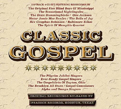 CD диск Classic Gospel 1951-60 / Various: Classic Gospel 1951-60 / Various Artists
CD диск Classic Gospel 1951-60 / Various: Classic Gospel 1951-60 / Various Artists