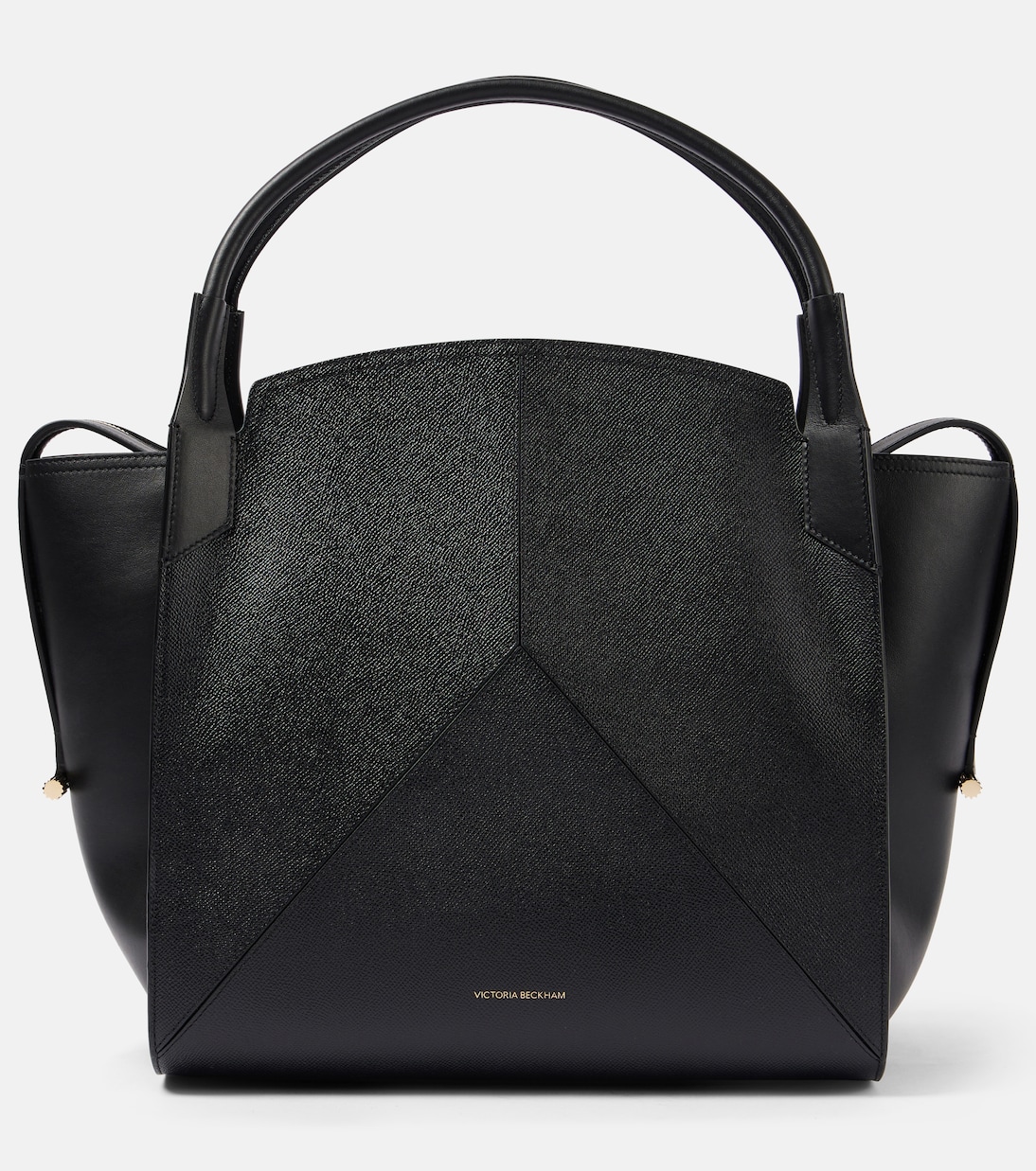 Кожаная сумка-тоут Victoria Victoria Beckham, черный
Кожаная сумка-тоут Victoria Victoria Beckham, черный