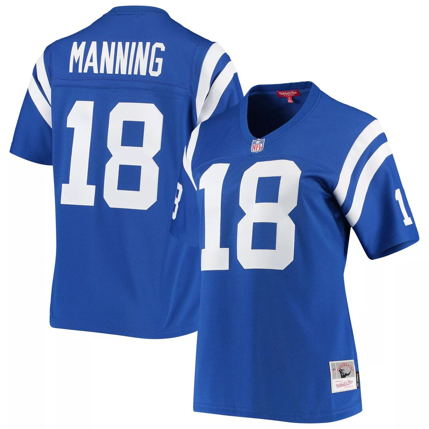Женская футболка Mitchell & Ness Peyton Manning Royal Indianapolis Colts 1998 года, копия реплики
Женская футболка Mitchell & Ness Peyton Manning Royal Indianapolis Colts 1998 года, копия реплики