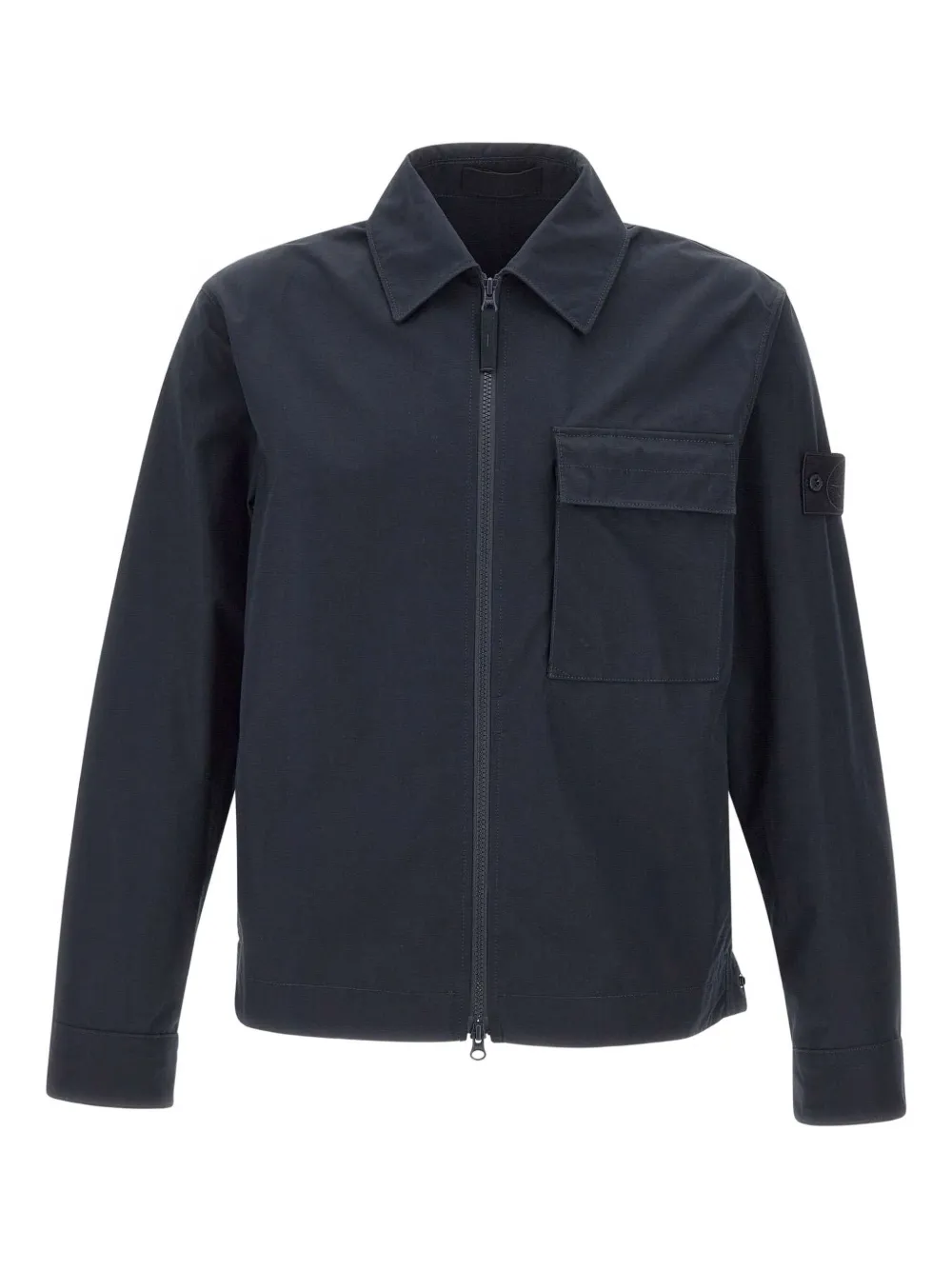 Куртка с двусторонними молниями и нагрудным карманом Stone Island, синий
Куртка с двусторонними молниями и нагрудным карманом Stone Island, синий
