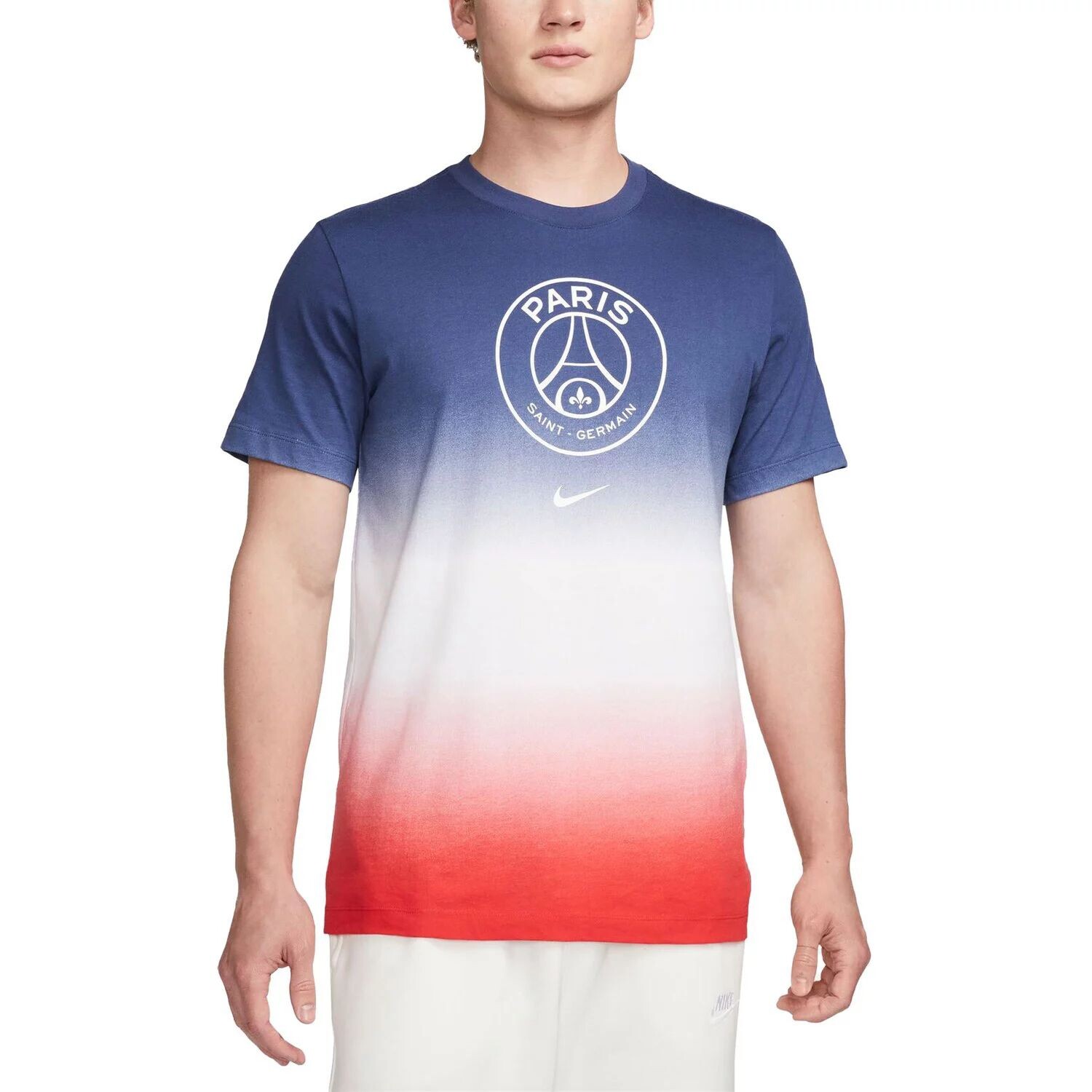 Мужская белая футболка с гербом Paris Saint-Germain Nike, Белый, Мужская белая футболка с гербом Paris Saint-Germain Nike
Мужская белая футболка с гербом Paris Saint-Germain Nike, Белый, Мужская белая футболка с гербом Paris Saint-Germain Nike
