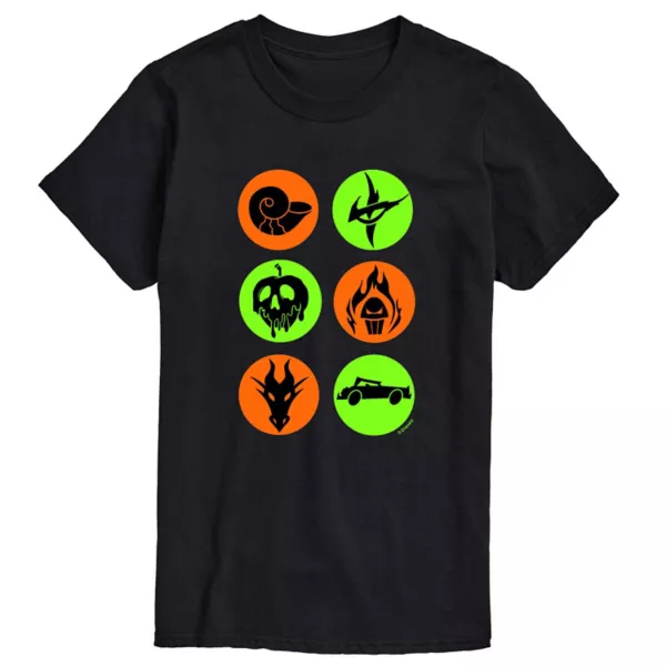 Мужская футболка с графическими иконками Disney, черный
Мужская футболка с графическими иконками Disney, черный