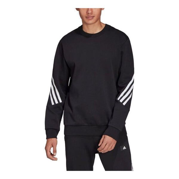 Толстовка Men's adidas FI Crew Stripe Splicing Sports Round Neck Pullover Black, черный 
Толстовка Men's adidas FI Crew Stripe Splicing Sports Round Neck Pullover Black, черный