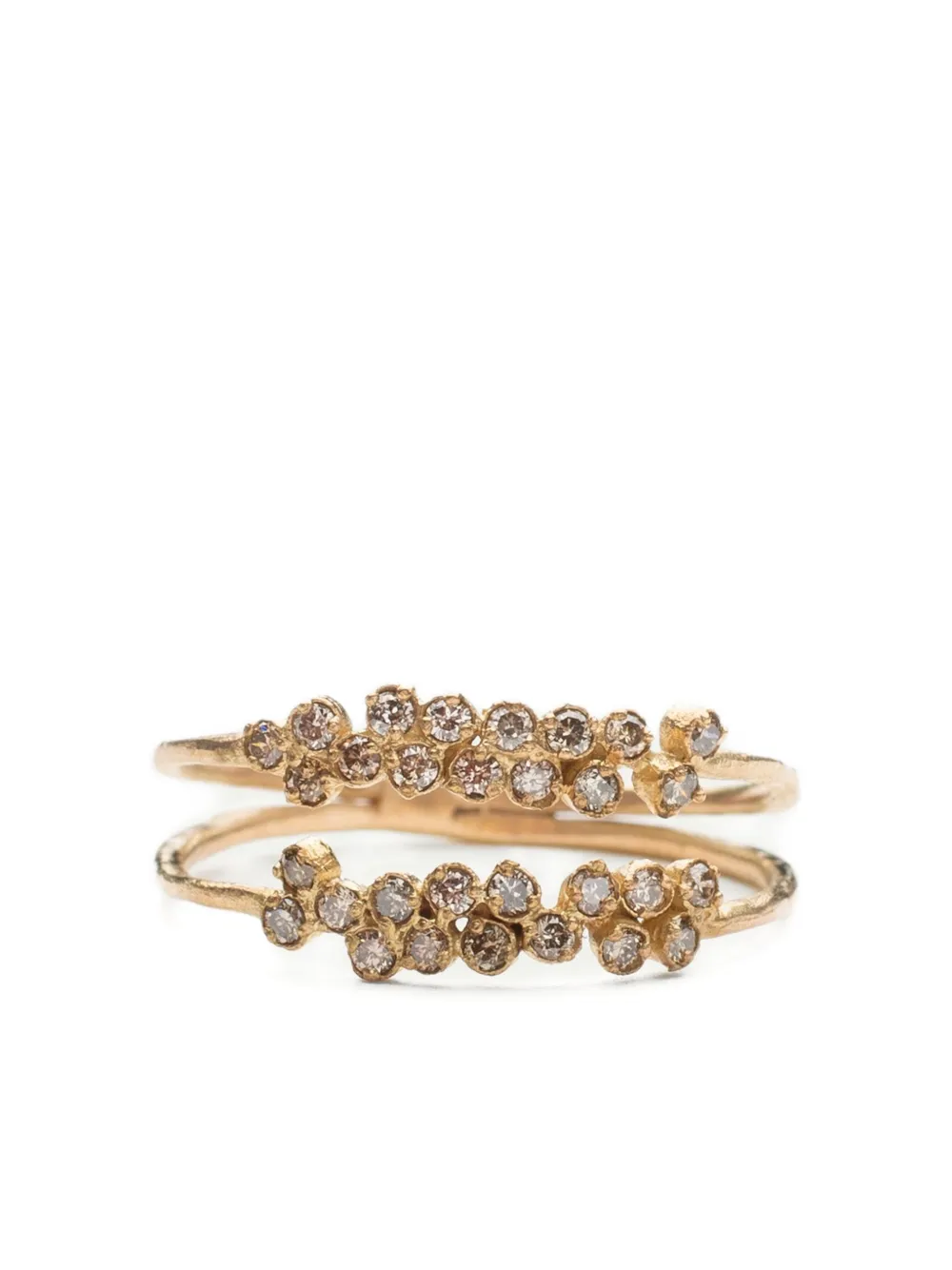 Кольцо с двумя бриллиантами из 14-каратного желтого золота Noguchi, золотой
Кольцо с двумя бриллиантами из 14-каратного желтого золота Noguchi, золотой