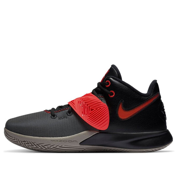 Кроссовки kyrie flytrap 3 ep 'black chile red' Nike, черный 
Кроссовки kyrie flytrap 3 ep 'black chile red' Nike, черный