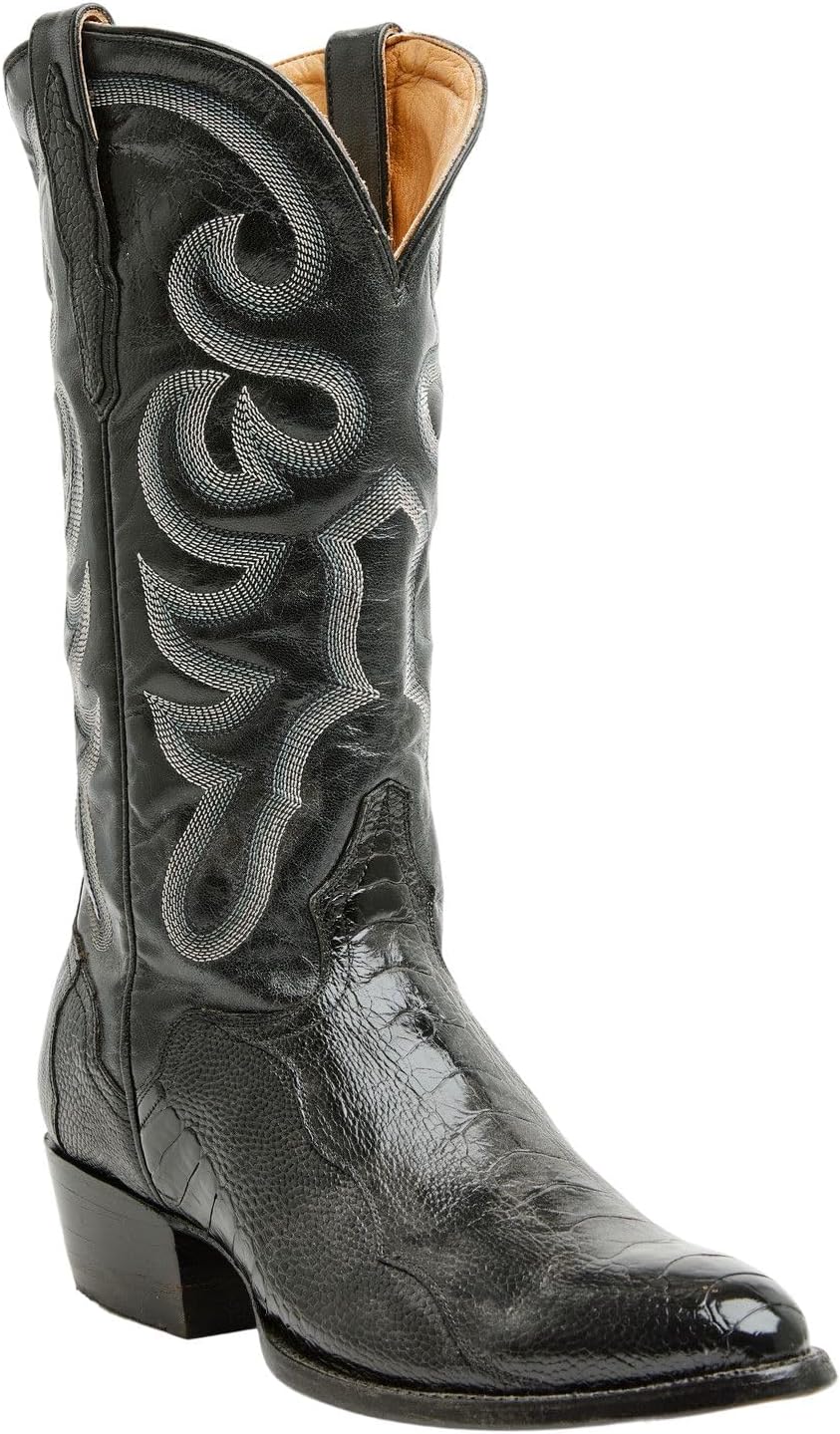 Мужские западные сапоги El Dorado ручной работы из страусиной ноги с круглым носком - Ed2203, черный
Мужские западные сапоги El Dorado ручной работы из страусиной ноги с круглым носком - Ed2203, черный