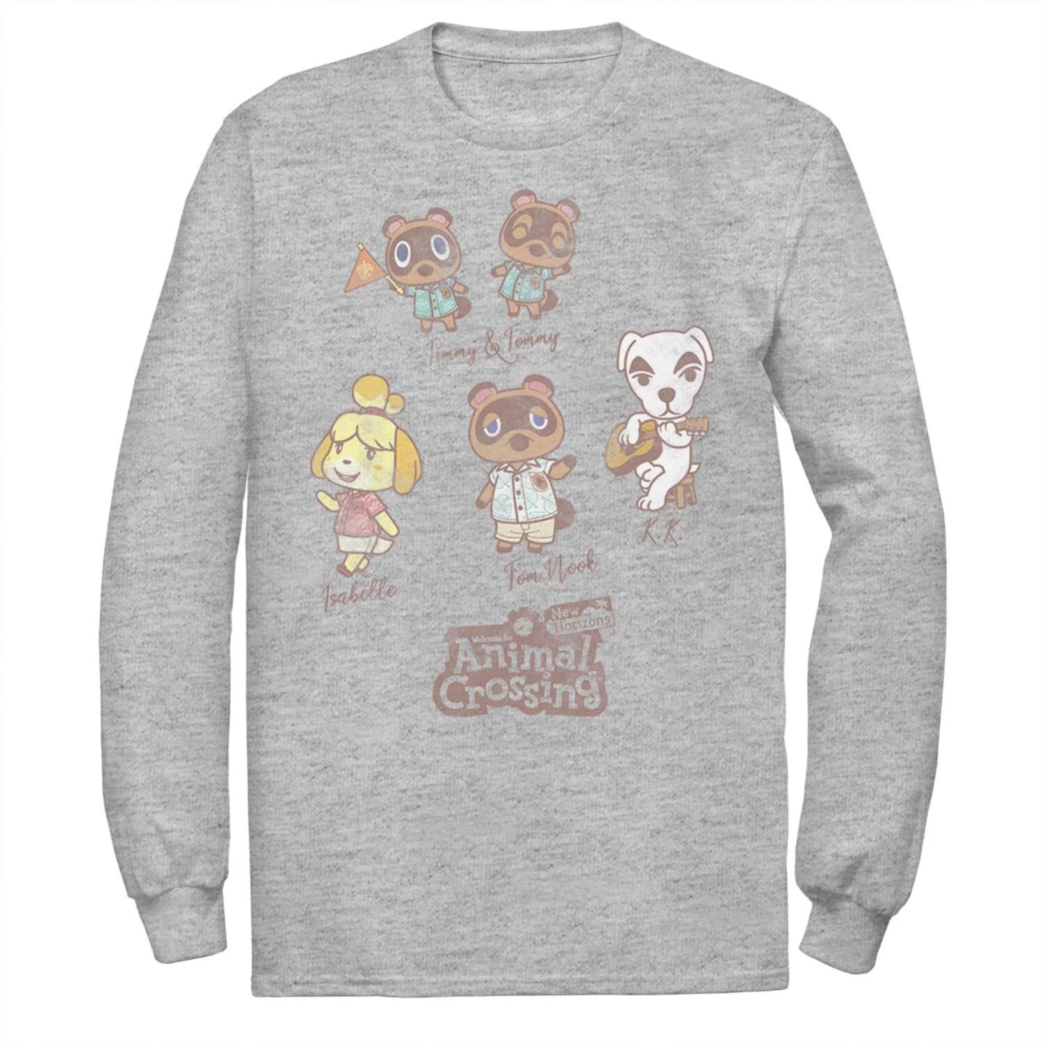 Мужская футболка с именами Animal Crossing New Horizons Group Shot Licensed Character
Мужская футболка с именами Animal Crossing New Horizons Group Shot Licensed Character