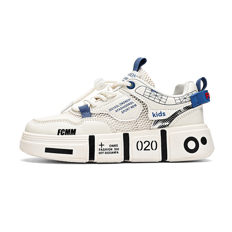 Противоскользящая дышащая повседневная обувь для детей FCMM, бежевый/синий
Противоскользящая дышащая повседневная обувь для детей FCMM, бежевый/синий