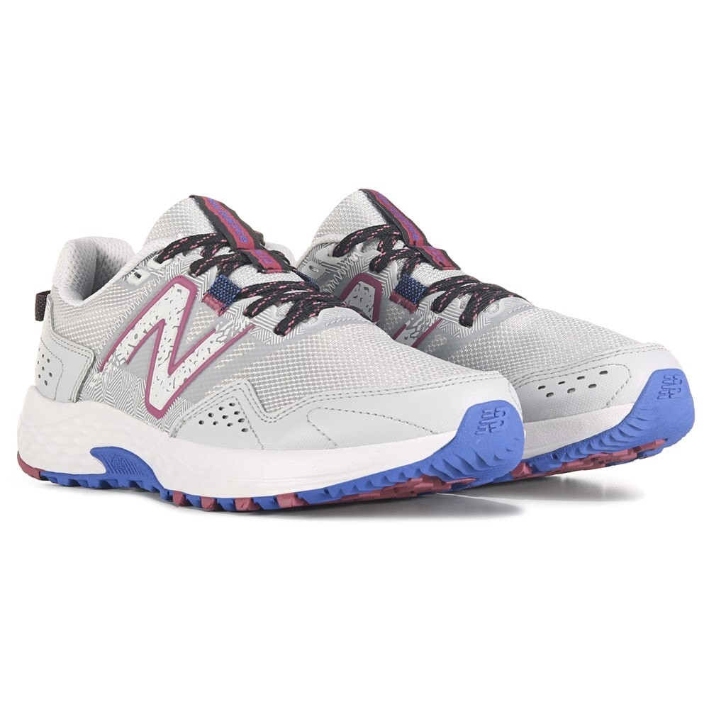 Женские кроссовки для трейлраннинга среднего/широкого размера 410 V8 New Balance, серый 
Женские кроссовки для трейлраннинга среднего/широкого размера 410 V8 New Balance, серый