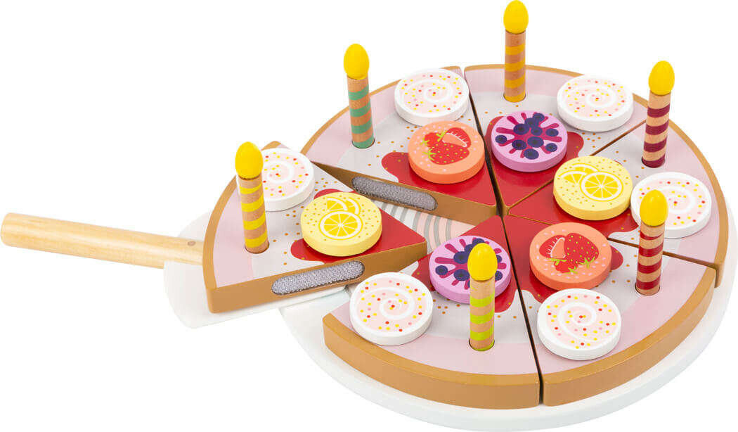 Деревянный пазл для торта на день рождения со свечами, 26 деталей small foot
Деревянный пазл для торта на день рождения со свечами, 26 деталей small foot