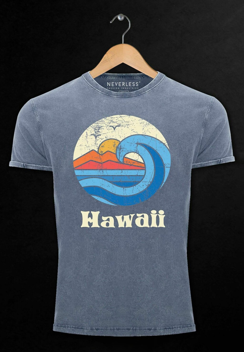 Футболка с принтом VINTAGE CALIFORNIA WELLE WAVE SURFER STYLE VINTAGE Neverless, синий
Футболка с принтом VINTAGE CALIFORNIA WELLE WAVE SURFER STYLE VINTAGE Neverless, синий