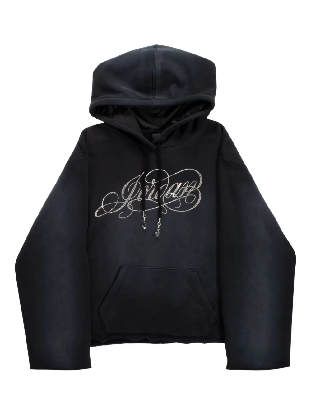 Укороченное худи с декорированным логотипом Jordan, черный
Укороченное худи с декорированным логотипом Jordan, черный