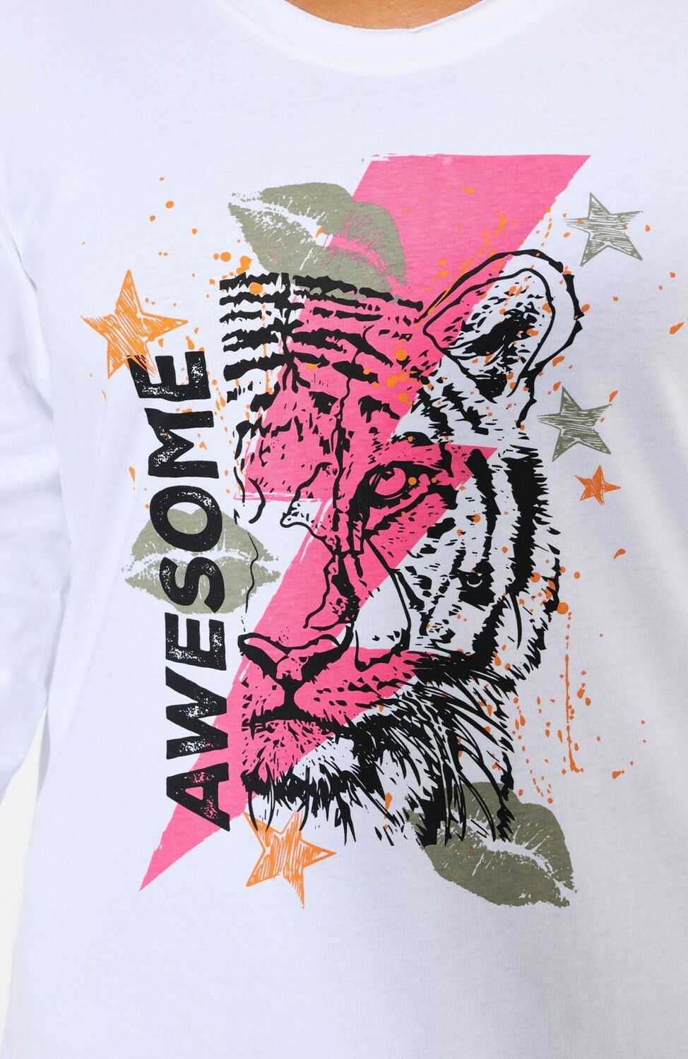 Топ с длинными рукавами Angel of Style, белый
Топ с длинными рукавами Angel of Style, белый