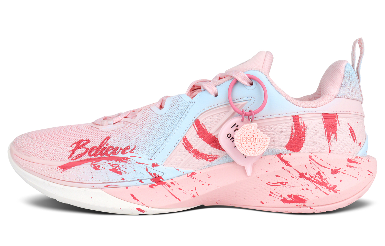 LINING Speed Ling 2 амортизаторы нескользящие дышащие низкие баскетбольные кроссовки мужские pink blue
LINING Speed Ling 2 амортизаторы нескользящие дышащие низкие баскетбольные кроссовки мужские pink blue