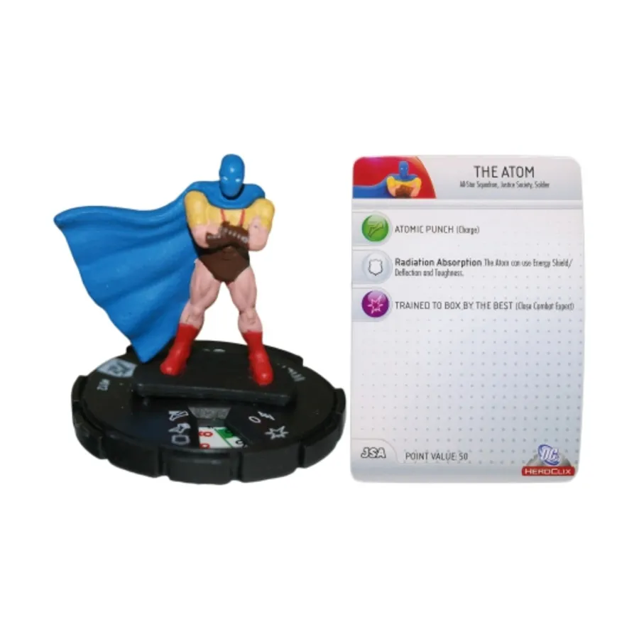 Атом, #012 (С), DC HeroClix - 75th Anniversary - Singles 
Атом, #012 (С), DC HeroClix - 75th Anniversary - Singles