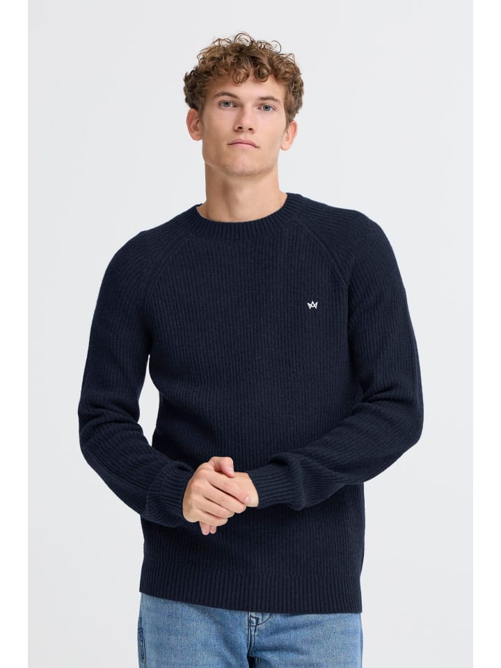 Kronstadt Вязаный свитер KSDoors с круглым вырезом, синий
Kronstadt Вязаный свитер KSDoors с круглым вырезом, синий