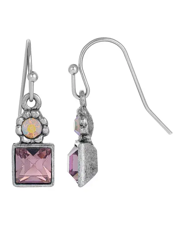 Серьги из аметистовой проволоки 2028, purple
Серьги из аметистовой проволоки 2028, purple