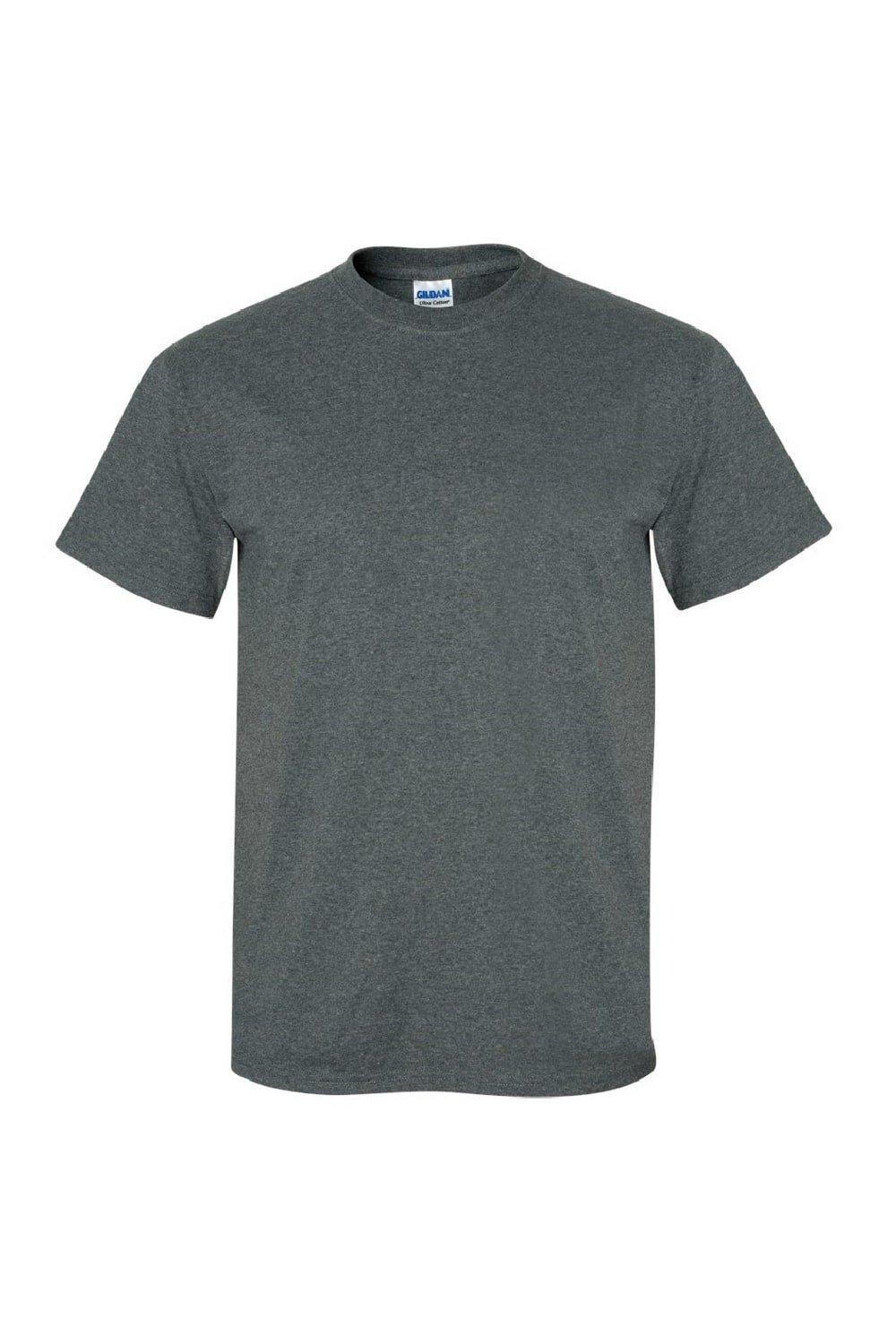 Футболка из ультрахлопка с короткими рукавами Gildan, серый 
Футболка из ультрахлопка с короткими рукавами Gildan, серый