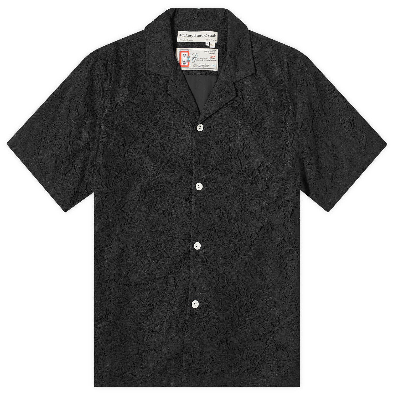 Рубашка с коротким рукавом Advisory Board Crystals Pacifist Vacation Shirt, черный
Рубашка с коротким рукавом Advisory Board Crystals Pacifist Vacation Shirt, черный
